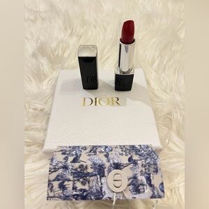Dior Rouge Lipstick 999 Full Size